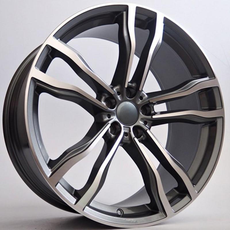 TARAN 10X22 5X112 ET40 66.45 ANTHRACITE POLISHED