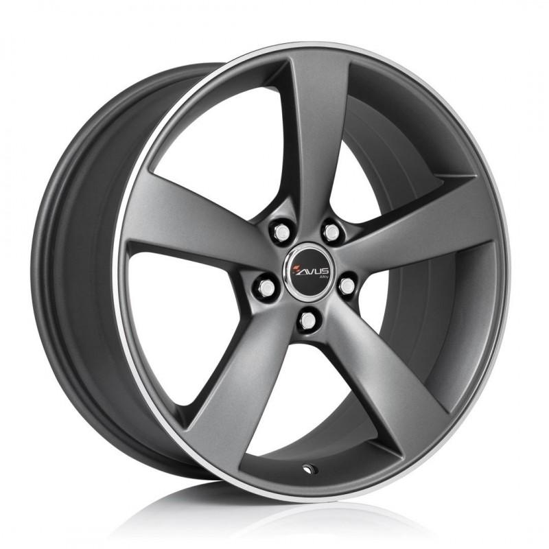 AF10 8.5X19 5X112 ET20 66.6 ANTHRACITE MATT POLISHED