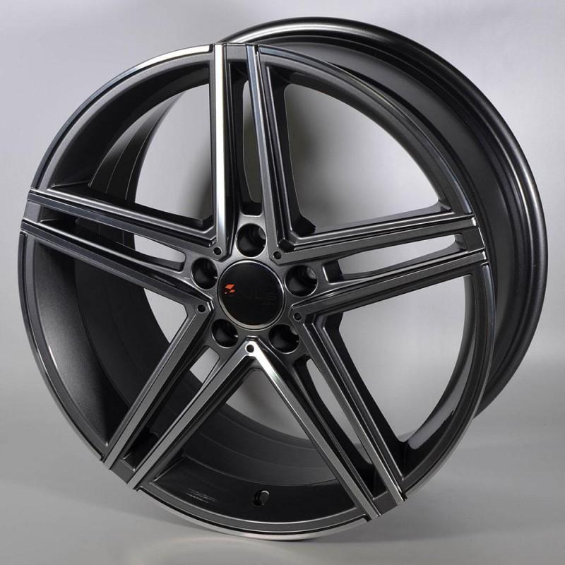 AC-515K 9.5X19 5X112 ET45 66.5 ANTHRACITE POLISHED