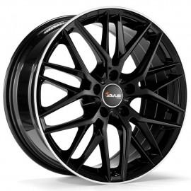 AF19 8X18 5X112 ET35 66.6 BLACK LIP POLISHED
