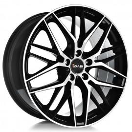 AF19 8X18 5X112 ET45 66.7 BLACK POLISHED