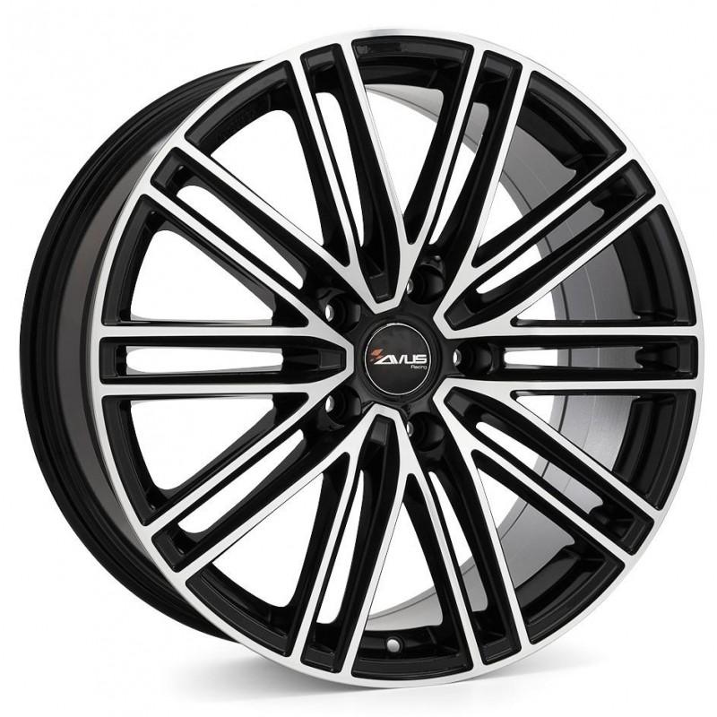 AC-M08 9.5X20 5X130 ET71 71.6 BLACK POLISHED