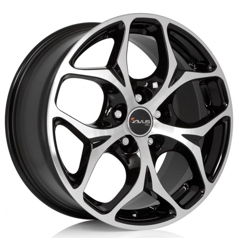 AC-MB2 9X20 5X112 ET35 66.7 BLACK POLISHED