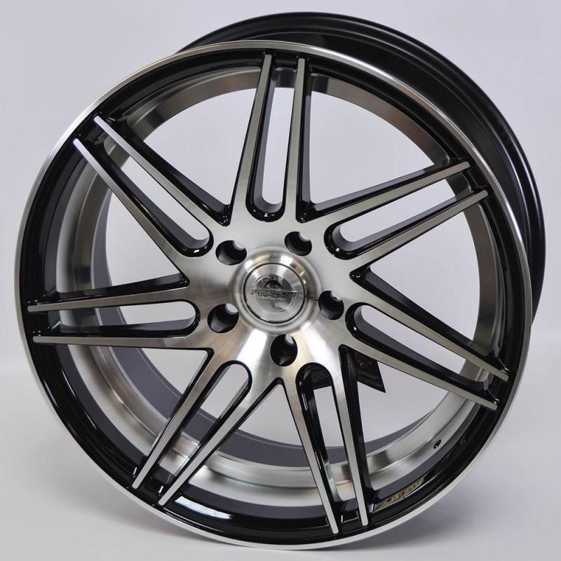 CHARGE 8.5X19 5X120 ET33 72.6 BLACK POLISHED LIP POLISHED