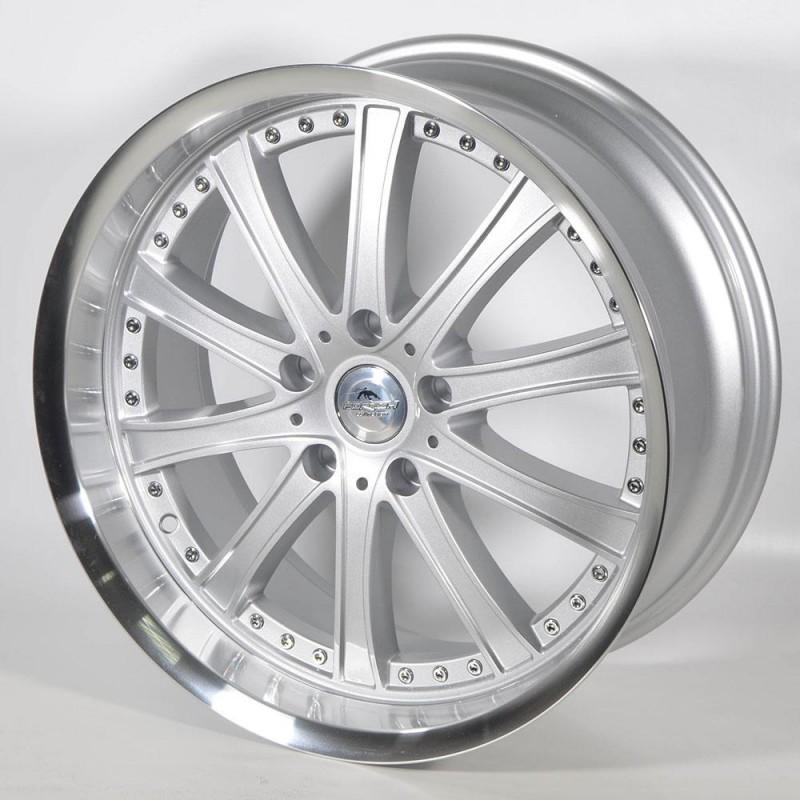 CODE 8.5X19 5X120 ET30 72.55 SILVER LIP POLISHED