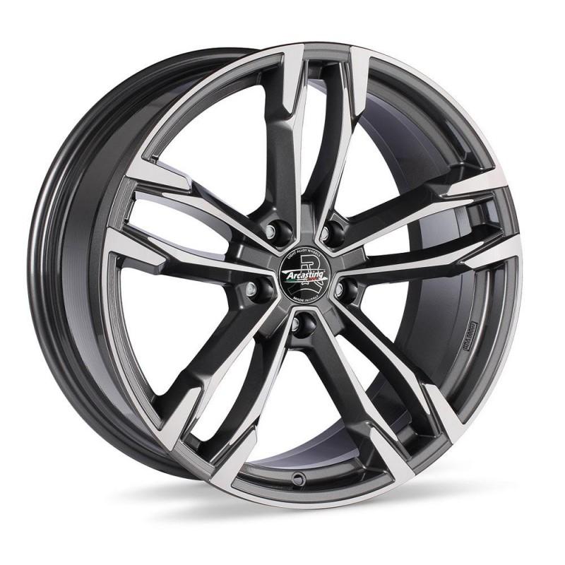 ARCASTING GIORGIONE 8.5X19 5X112 ET35 66.6 ANTRACITHE POLISHED