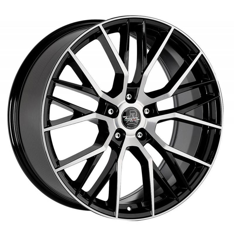ARCASTING GLADIO 8.5X20 5X120 ET30 72.6 BLACK POLISHED