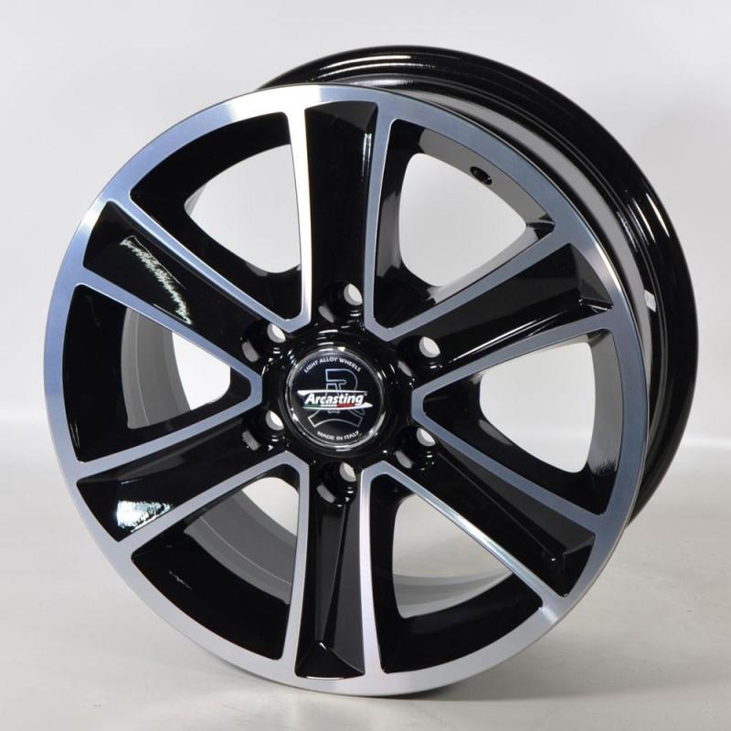 MAMMUT6 7X17 6X130 ET50 84.1 BLACK POLISHED