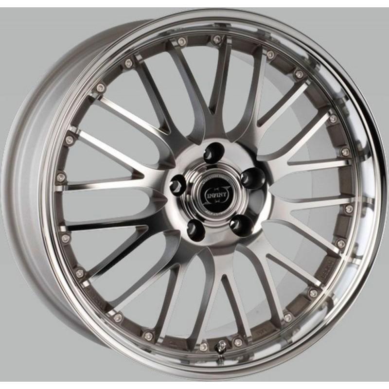 INFINY PHOENIX 8X18 5X112 ET42 66.45 SILVER POLISHED