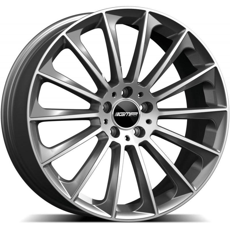 STELLAR 11X22 5X112 ET15 66.6 ANTHRACITE POLISHED