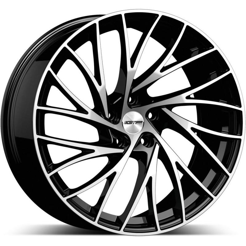 ENIGMA 8.5X19 5X120 ET35 72.6 BLACK POLISHED