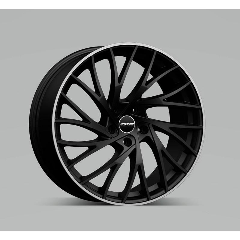 ENIGMA CONCAVE 10X21 5X112 ET19 66.6 BLACK MATT LIP POLISHED