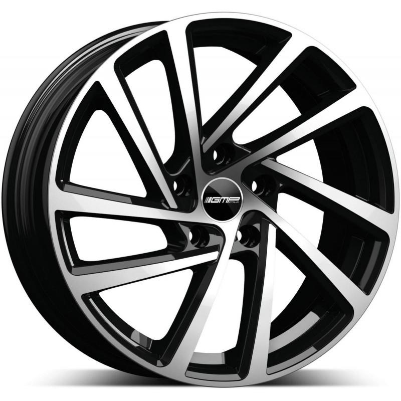 WONDER 7.5X18 5X112 ET45 57.1 BLACK POLISHED