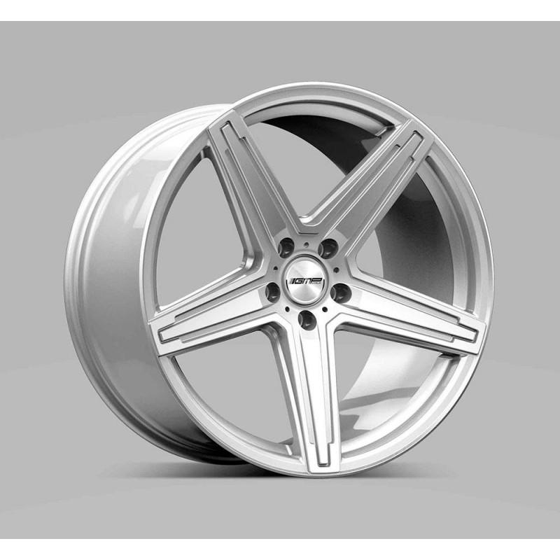 MK1 CONCAVE 10.5X21 5X130 ET57 71.6 SILVER