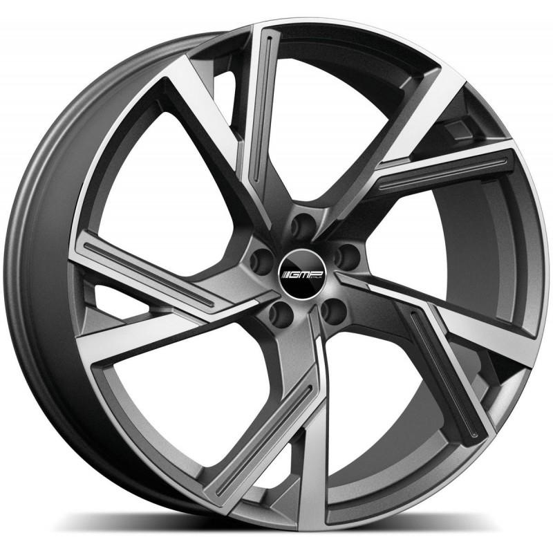 ANGEL 8.5X20 5X108 ET42 63.4 ANTHRACITE MATT POLISHED