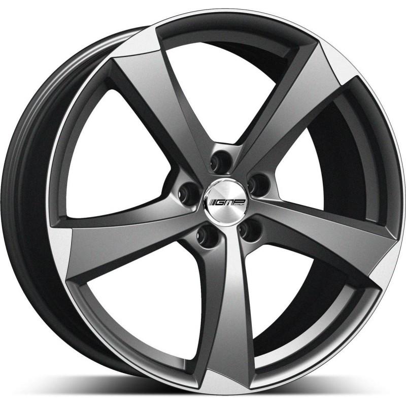 ICAN 7.5X17 5X112 ET35 66.45 ANTHRACITE MATT POLISHED