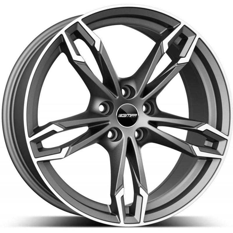 DEA 8.0X19 5X120 ET36 72.6 ANTHRACITE MATT POLISHED
