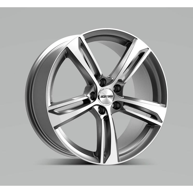 GMP PAKY 8.5X19 5X112 ET45 66.45 ANTHRACITE POLISHED