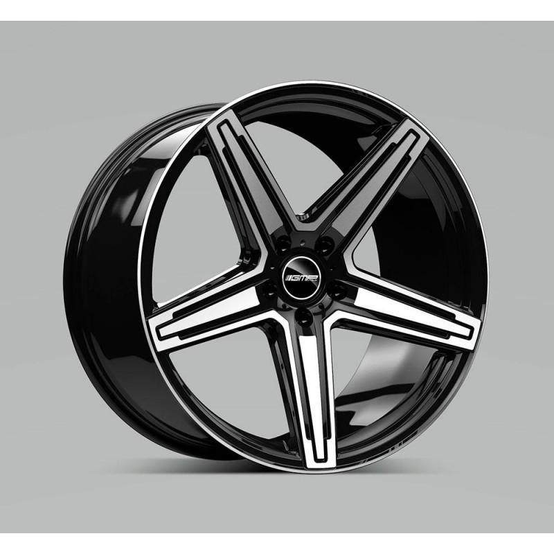 MK1-S 9.0X21 5X112 ET53 66.6 BLACK POLISHED