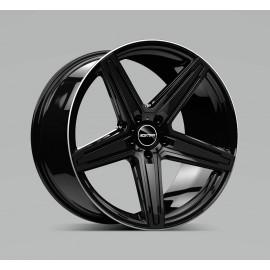 MK1-S 9.0X21 5X112 ET53 66.6 BLACK LIP POLISHED