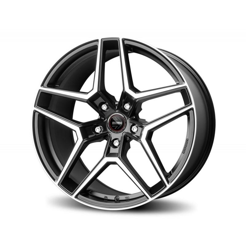 RF06 9.5X20 5X112 ET40 66.6 BLACK MATT POLISHED