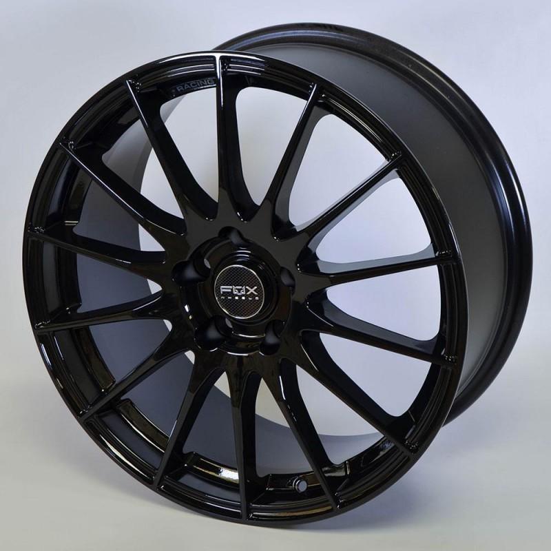 FOX FX004 7.5X17 5X114 ET40 73.1 NEGRO BRILLO