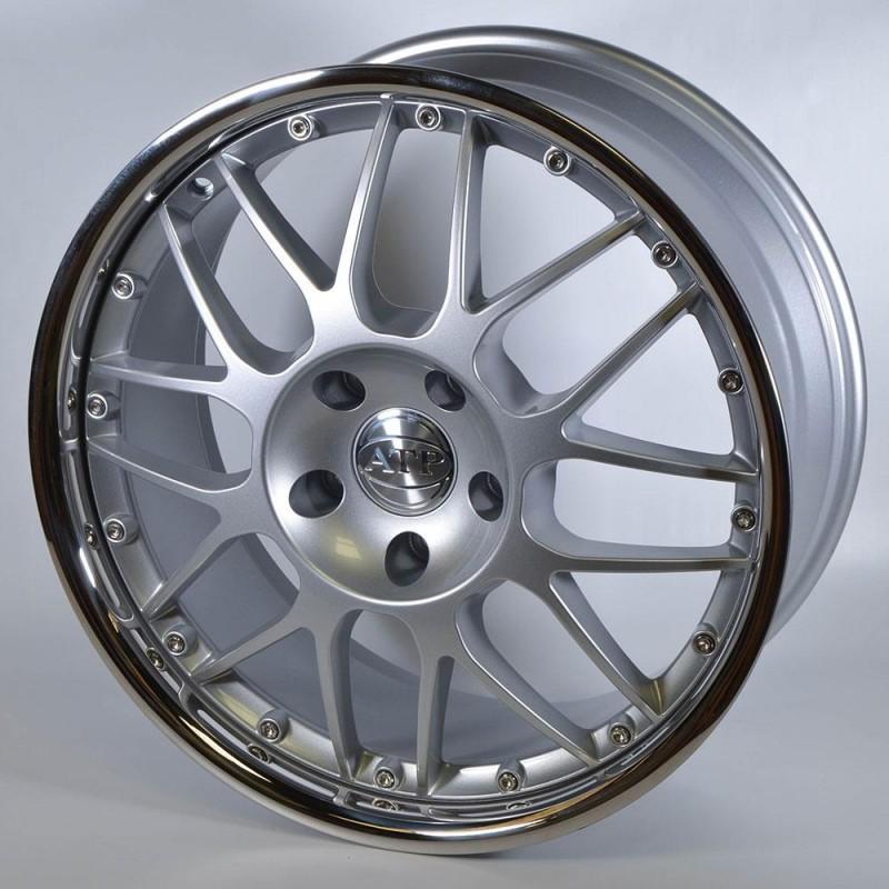 AVUS AC-M05 10X22 5X120 ET40 74.1 SILVER LIP INOX.