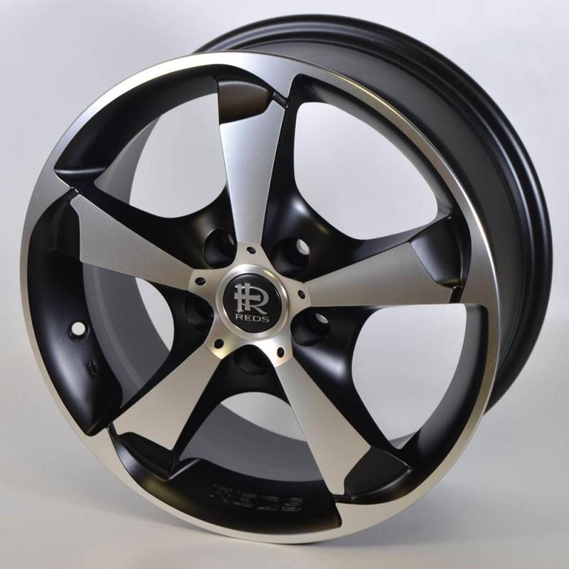DRONE EV 7X16 5X112 ET40 79.6 BLACK MATT POLISHED