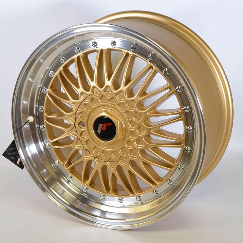 JAPAN RACING JR9 9X18 5X120 ET35 72,1 GOLD LIP POLISHED