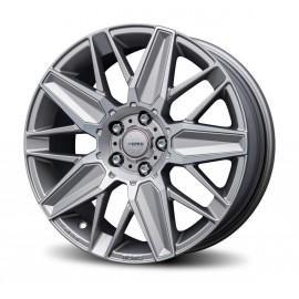 Llanta evoluzione 8x18 5x112 et35 72.3 silver polished satin
