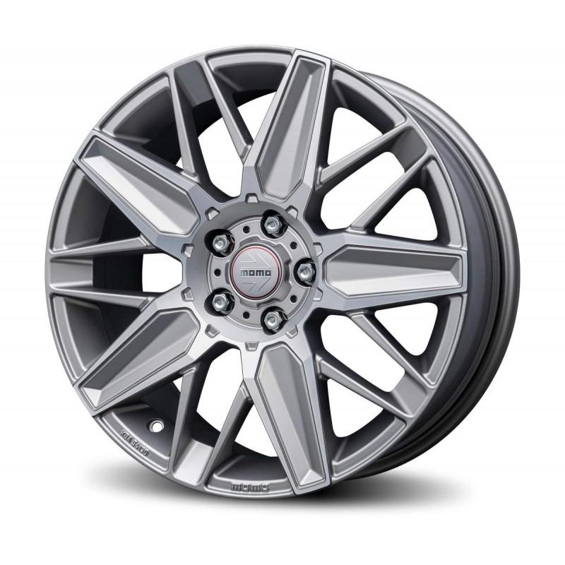Llanta evoluzione 8x18 5x112 et35 72.3 silver polished satin