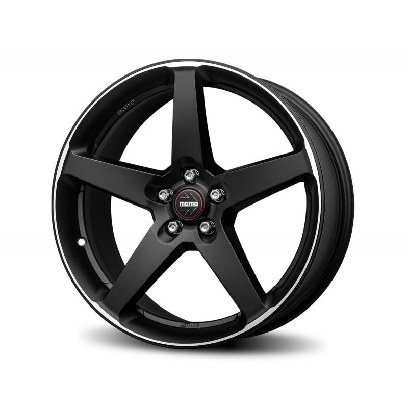Llanta five 8.5x20 5x120 et35 72.6 black matt polished