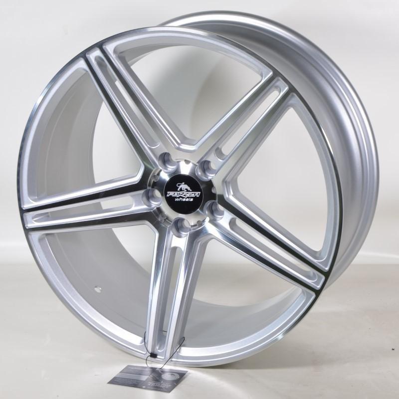 BOSAN 9,5X19 5X112 ET35 66,6 SILVER POLISHED