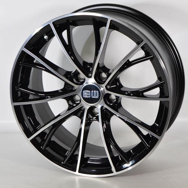 EW10 LIGHT 9X18 5X112 ET40 CB 66,6 BLACK POLISH