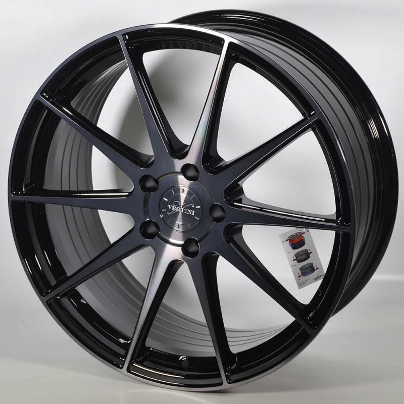 VERTINI RFS1.3 10X20 5X114.3 ET35 72.6 BLACK