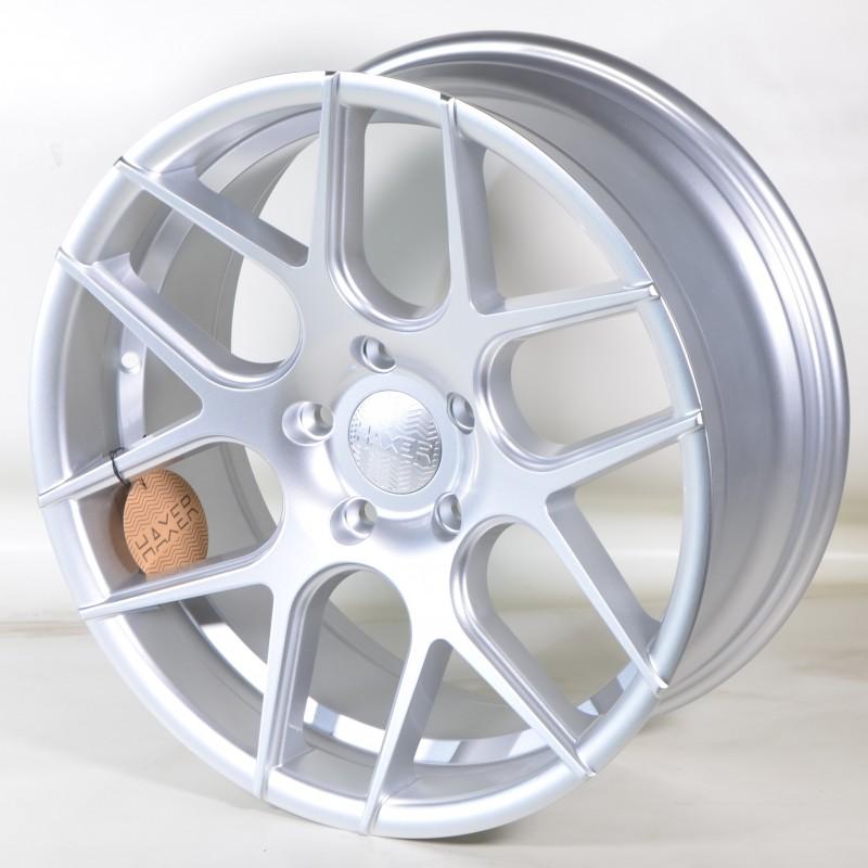 Llanta hx022 8x18 5x120 et35 72.6 silver