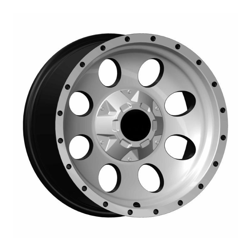 Llanta cbk 8x16 5x114 et-15 73.1 black polished