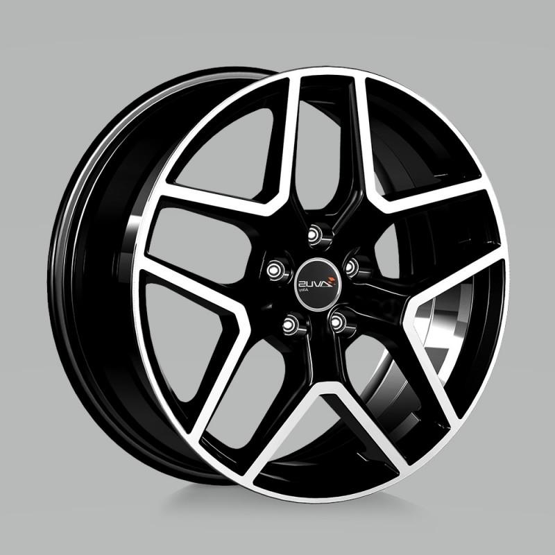 Llanta ac-519 7x17 5x108 et40 73.1 black polished