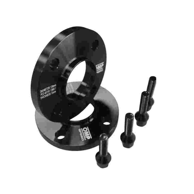 SEPARADOR OMP 15MM 4X100 57.1 57,1 BLACK
