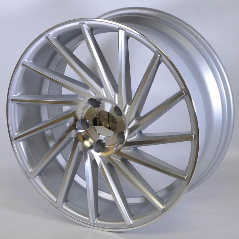 PDW IFW 8.5X19 5X112 ET35 66.6 PULIDA Y PLATA IZQ