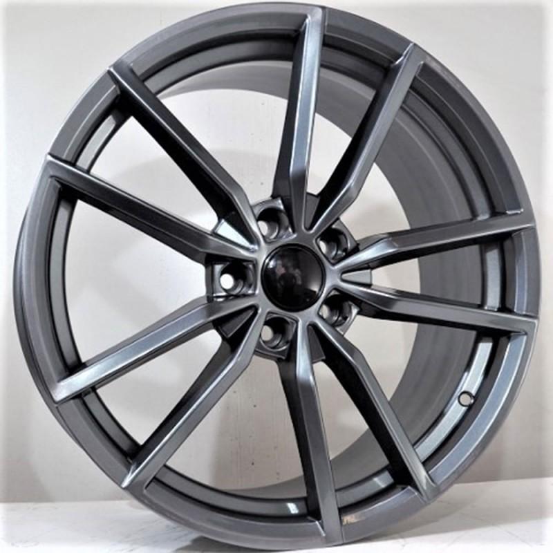 Llanta hogan 7.5x17 5x100 et35 57.1 anthracite