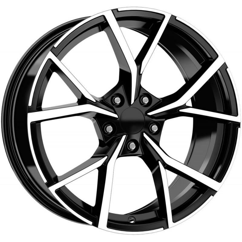 BMA 8X18 5X112 ET40 57.1 BLACK POLISHED