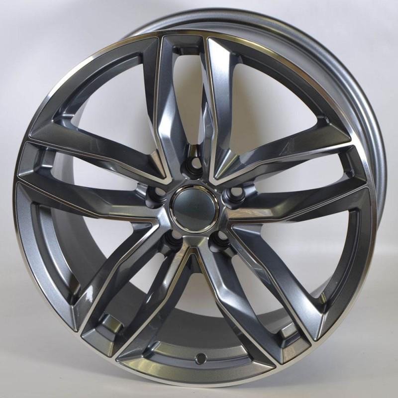 PDW ASTRO 9X20 5X112 ET35 66.6 PULIDA Y ANTRACITA
