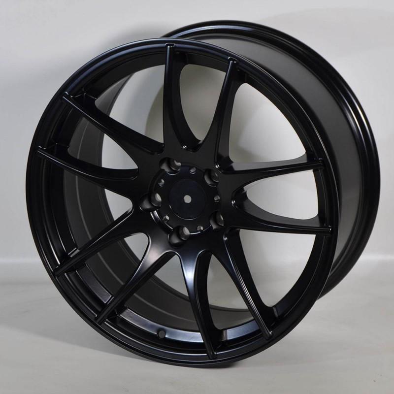 RK02 8.5X18 5X114 ET35 73.1 BLACK SATIN