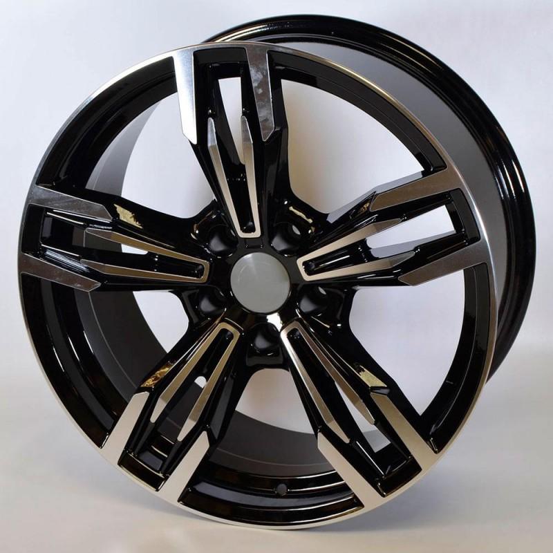 ID0010 8.5X20 5X120 ET33 72.6 BLACK POLISHED
