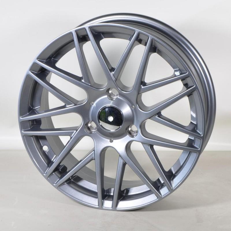 ID0041 7.5X17 4X100 ET25 60.1 BLACK MATT