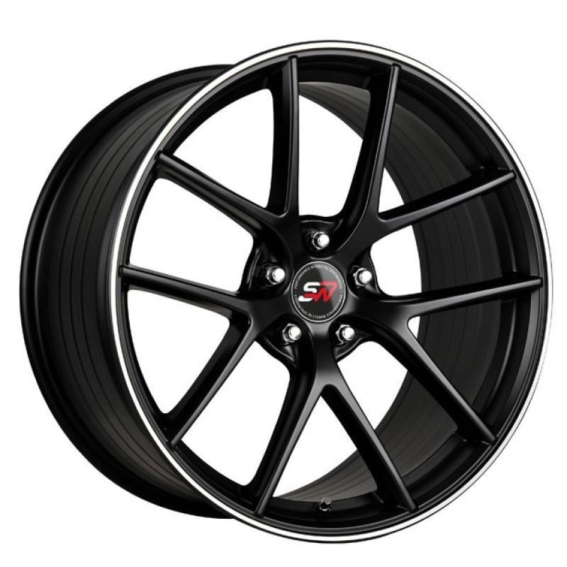Llanta VECTOR 7.5X17 4X100 ET35 74.1 BLACK MATT