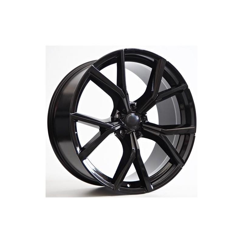 Llanta DRIFT 9.5X21 5X112 ET35 57.1 BLACK POLISHED