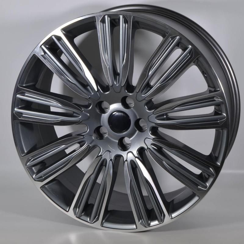 Llanta CAD 9,5X22 5X120 ET48 72,6 ANTHRACITE POLISHED