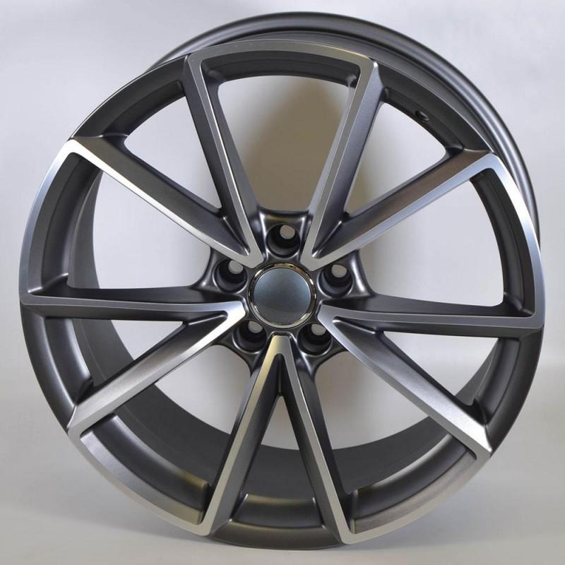 Llanta ID0045 8.5X19 5X112 ET40 66.45 ANTHRACITE POLISHED
